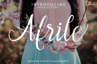 Afrile Font: A Handwritten Script That Speaks Volumes in Your Campaigns