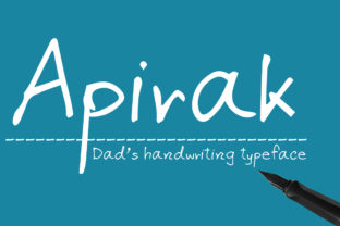 Apirak Font: A Playful Script for Makers and Merchants
