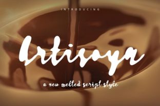 Artisoya Font: A Creative Typeface for Makers and Shop Owners