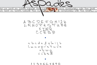 Aspades: A Handwritten Typeface for Authentic Brand Identity