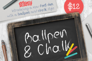 Ballpen and Chalk: The Creative Font for Authentic Small Business Branding