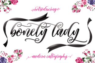 BonetyLady Typeface Review for Brand Identity