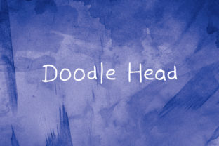 Doodle Head: A Playful Typeface for Modern Brand Identity
