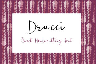 Drucci: A Handwritten Typeface for Authentic Digital Branding