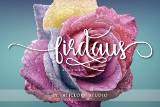 Firdaus: A Fresh Handmade Typeface for Authentic Brand Storytelling