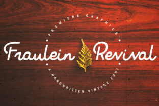 Fraulein Revival: A Modern-Vintage Typeface for Editorial Design