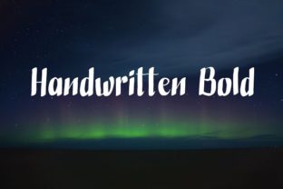 Handwritten Bold Font: A Typeface for Impactful Web Design