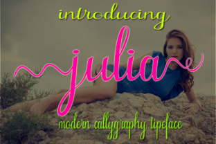 Julia Font Review: A Hand-Painted Script for Boutique Brand Identity