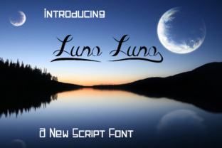 Luna Luna: A Script Font That Elevates Web Design