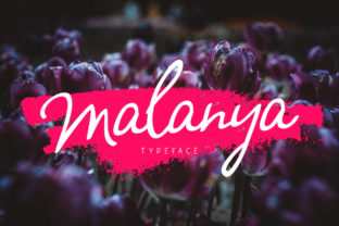 Malanya Font: A Stylish Handwritten Typeface for Branding Projects