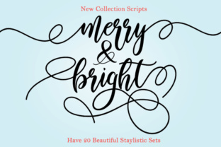 Merry Bright Review: A Handpainted Script for Warm Brand Identities