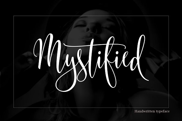 Mystified Typeface: Elevating Editorial Design with Interconnected Script