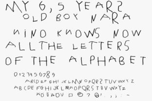 Naranino: A Handwritten Typeface for Authentic Social Campaigns
