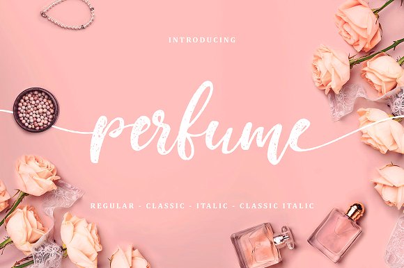 Perfume Font Review: A Versatile Script for Creative Branding