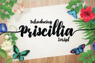 Priscillia: The Handwritten Font That Elevates Your Brand Identity
