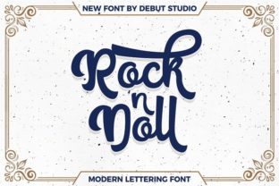 Rock n Doll Typeface Review: A Creative Font for Campaign Design