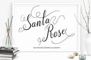 Santa Rose Font: A Script Typeface for Professional Branding