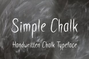 Simple Chalk: A Script Font for Warm and Engaging Editorial Design