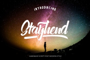 Stayhend: The Playful Script Typeface for Modern Web Design