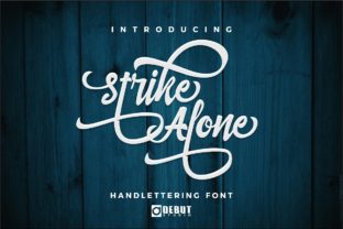 Strike Alone Typeface Review: A Vintage Script for Modern Branding