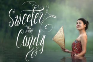 Sweeter Than Candy: A Display Font That Delights Digital Designs